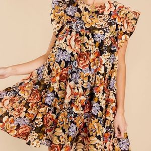 Red Dress “Blooming Mood” floral dress